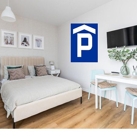 Superapart Wilenska Studio Z Parkingiem Varşova Oda fotoğraf