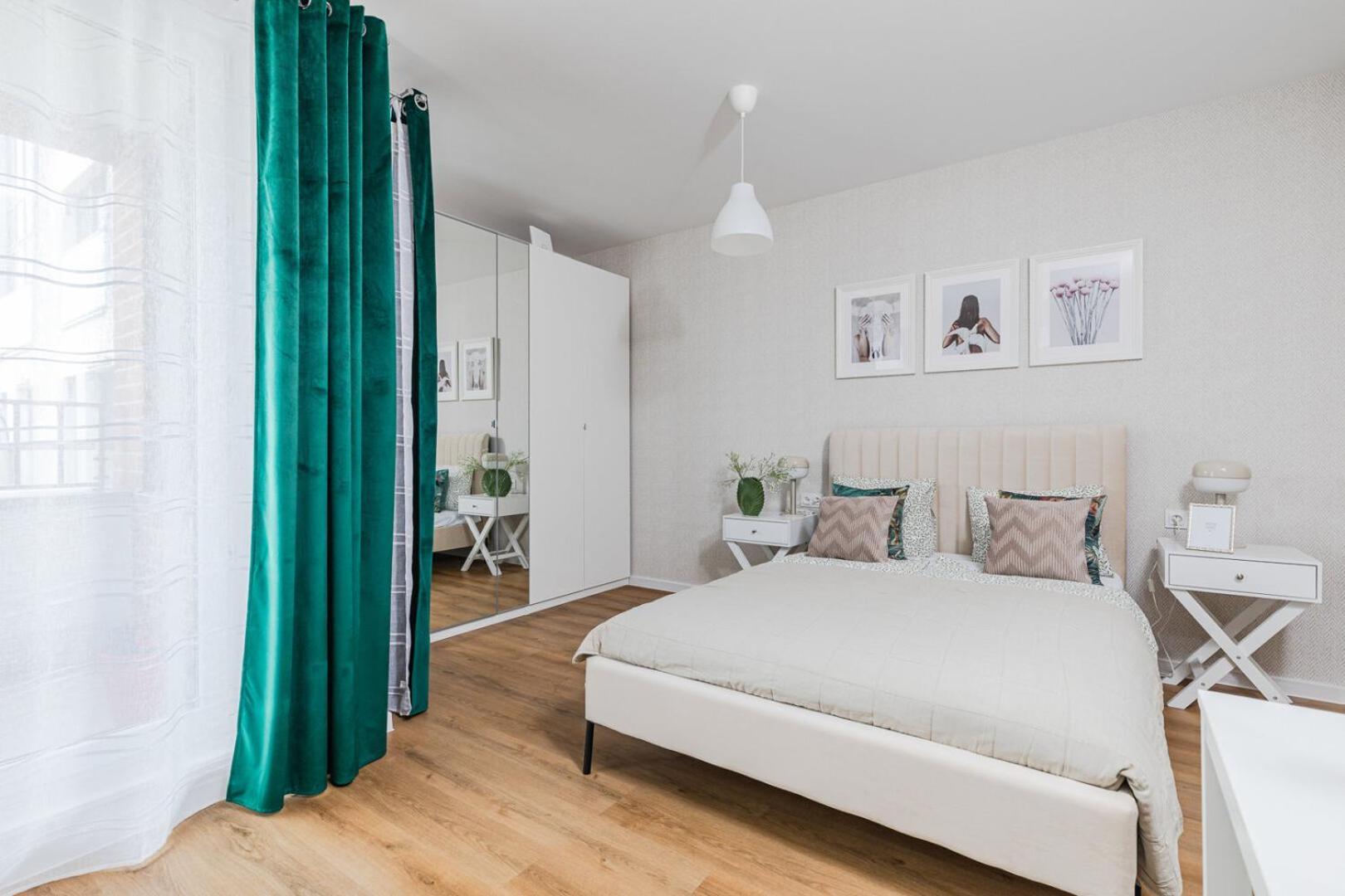 Superapart Wilenska Studio Z Parkingiem Varşova Oda fotoğraf
